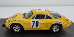 TRORRFR25 - RENAULT-ALPINE A110 #78 10. Critérium des Cévennes 1969 B.WOLLEK / M.GRANDRIVE