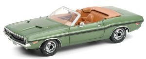 GREEN13586 - DODGE Challenger R/T Cabriolet offen 1970 Metallic-Grün