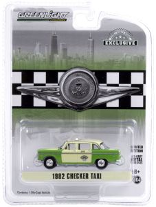 GREEN30208 - CHECKER MOTORS MARATHON A11 1982 Taxi Grün/Sahne