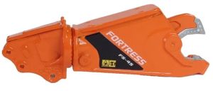 GF118-2-O - FORTRESS FS45-R Orange Schrottschere mit Auslegerstütze für Bagger bis 25 Tonnen