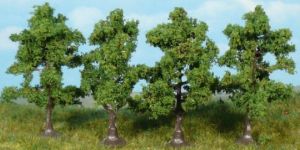 HEK1716 - Lot von 4 Obstbäumen 8 cm