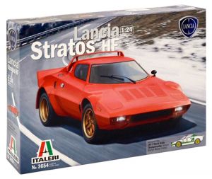 ITA3654 - LANCIA Stratos HF-Modell zum Zusammenbauen und Lackieren