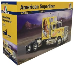 ITA3820 - AMERICAN Superliner Lady Butterflty Modell zum Zusammenbauen und Bemalen
