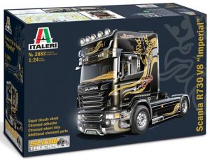 ITA3883 - SCANIA R730 V8 Topline Imperial 4x2 Show Trucks maquette