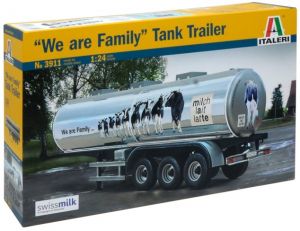 ITA3911 - 3-achsiger Milchwirtschaftsanhänger We Are The Family Modell