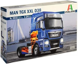 ITA3916 - MAN TGX XXL D38 4x2 Modell zum Zusammenbauen und Lackieren