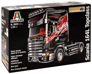 ITA3922 - SCANIA 164 L Top Class 480 v8 4x2 Show Truck Modell zum Zusammenbauen und Lackieren