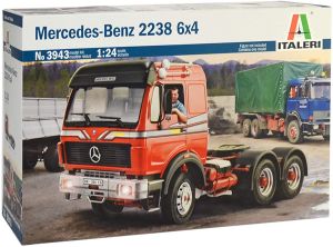 ITA3943 - MERCEDES BENZ 2238 6x4 Modell zum Zusammenbauen und Lackieren