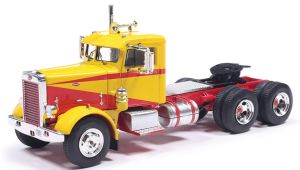 IXO-U64TR012 - PETERBILT 381 6x4 1963 Gelb und Rot