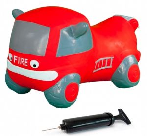 JAM460456 - Springendes Auto Feuerwehrauto mit Pumpe