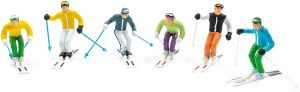 JC54400 - 6 Skifahrer