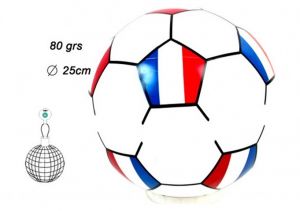 LPB22375 - Aufblasbarer Fußball Größe 4 - FRANKREICH - 25 cm