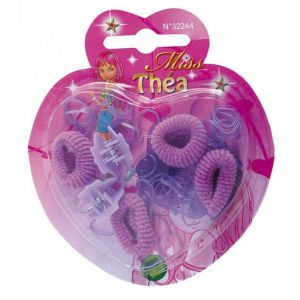 LPB32244 - Miss Théa Accessoires für Haare Pink oder Lila - Zufällige Farbe