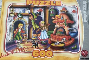 MAX6000102 - Puzzle 600 Teile JACK und PEGGY