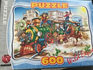MAX6000501 - Puzzle 600 Teile Lokomotive - 48;5 x 33;5 cm