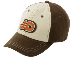 MCJ099399019 - Braune und beige JOHN DEERE Mütze für Kinder