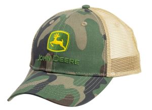 MC13080003BK - JOHN DEERE Trucker Cap mit Camouflage-Muster