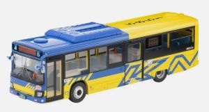 TOMLV-N245J - ISUZU Erga Blauer und Gelber Bus