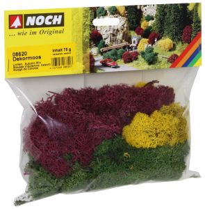 NOC08620 - Assorted Fall Foam Flocking Bag 75grs