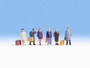 NOC15219 - Reisende und Gepäck