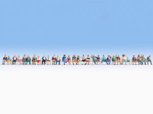 NOC16045 - sitzende Figuren