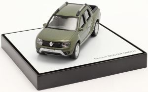 NOREV80361 - RENAULT Duster Oroch Pick-up 2016 grau/metallic grün Herstellerkarton