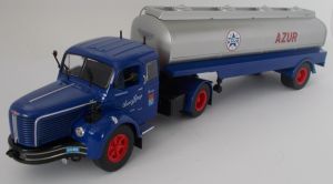 ODE068 - BERLIET TLM 4x2 Transportiert Olivier Leloup mit AZUR-Panzer