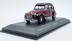 ODE179 - Citroën 2CV Charleston, Baujahr 1981, Schwarz und Burgunderrot