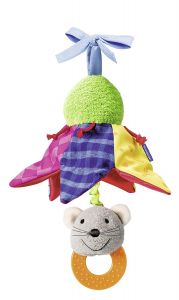 RAV04466 - Blume mit kleiner Maus