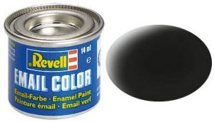 REV32108 - Mattschwarze Emaillefarbe 14ml