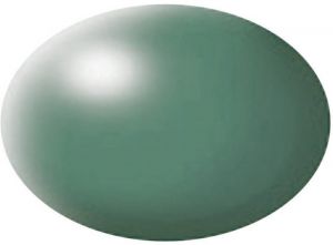 REV36365 - Satinierte platingrüne Acrylfarbe 18 ml Dose
