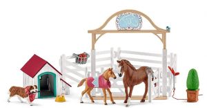 SHL42458 - Horse Club Hannahs Gastpferde mit Hund Ruby