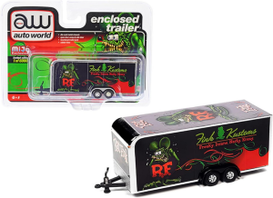 AWCP7894 - Geschlossener 2-Achs-Anhänger Rat Fink