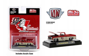 M2M-31500MJS43 - CHEVROLET Silverado Edelbrock 1979 rot und cremefarben