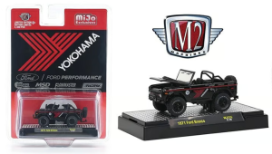 M2M-31500MJS35 - FORD Bronco Yokohama 1971 schwarz und rot