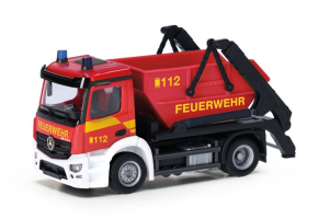 HER098250 - MERCEDES BENZ Actros S mit abnehmbarem Kipper AK12 Feuerwehr