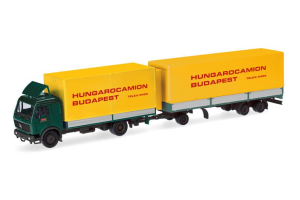 HER318327 - MERCEDES BENZ NG 4x2 und 1-2-Achs-Anhänger HUNGAROCAMION