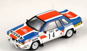 BIZ334 - NISSAN 240 RS #14 Rallye Monte Carlo 1984 T. KABY-K. GORMLEY