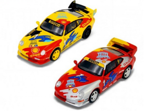 SPAYCOMBO64006 - PORSCHE 911 Carrera Cup 1993 SHELL COMBO mit Heckflügel