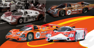 SPAYCOMBO64014 - PORSCHE 956 #8 6. und #64 24H Le Mans 1983 Combo Set