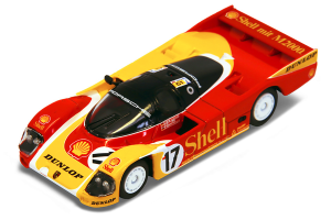 SPAYO64005 - PORSCHE 962C #17 Shell 2. 24H Le Mans 1988 D.BELL-K.LUDWIG-HJ.STUCK