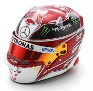 SPA5HF173 - Helm - Lewis HAMILTON - US GP - Formel-1-Weltmeister 2019