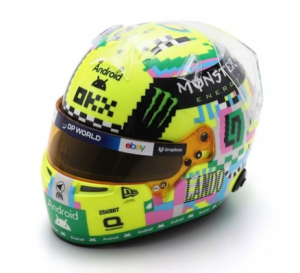 SPA5HF162 - Helm – Lando NORRIS – McLAREN Formula 1 Team – GP England 2024