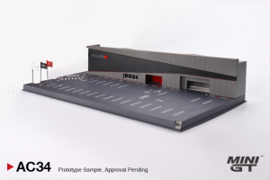 MGTAC34 - Diorama Nissan Motosport und Customizing Nismo Operationszentrum 2024