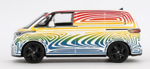 MGT00899-L - VOLKSWAGEN ID Buzz Prototyp Rainbow 2022 weiß