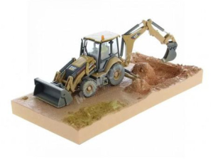 DCM85755 - Baggerlader CAT 420F2, verschmutzte Version