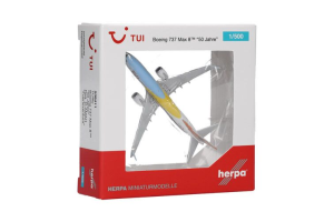 HER538411 - BOEING 737 Max 8 TUIfly 50 Jahre
