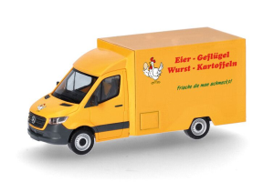 HER098656 - MERCEDES BENZ Sprinter Eier – Geflügel – Wurst – Kartoffeln