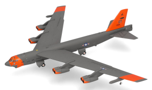 HER573726 - BOEING B-52H U.S. Air Force 49th TES Test orange livery