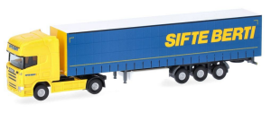 HER961721 - SCANIA R 2004 Topline 4x2 mit 3-Achs-Anhänger SIFTE BERTI